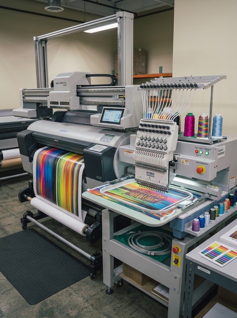 Printing equipment at Wetink Printing Press