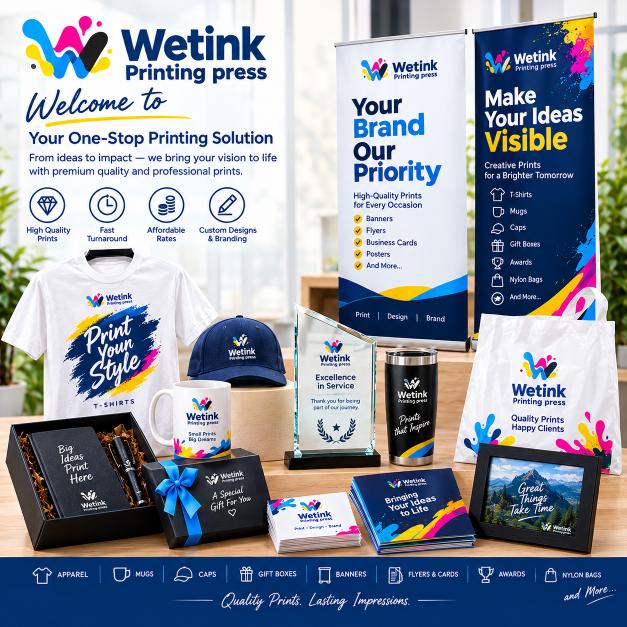 Branded merchandise mockup